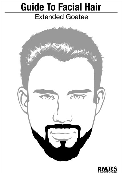 Extended Goatee Beard Style
