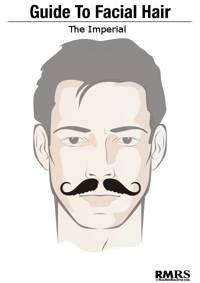 Imperial Mustache Beard Style